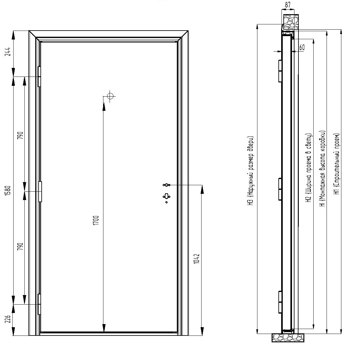 Длина ширина высота дверного проема. Стандартная ширина входной металлической двери. Размер входной металлической двери с коробкой стандарт. Стандартный дверной проем входной металлической двери. Ширина проема входной двери стандарт.